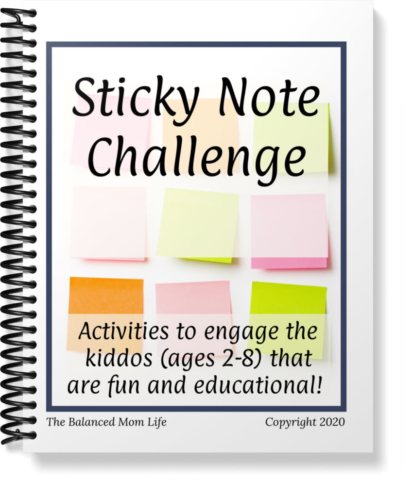 Sticky Note Challenge Cover page